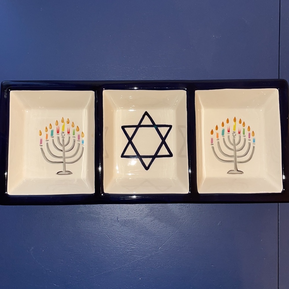 Hanukkah Sectioned Tray